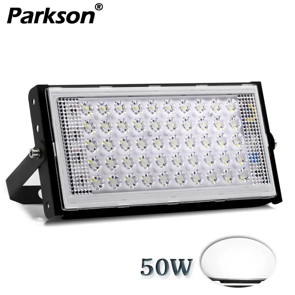 

Outdoor LED Flood Light 50W AC 220V 240V Floodlight Waterproof IP65 Reflector Lighting Garden LED Focus Light Spotlight Lighting
