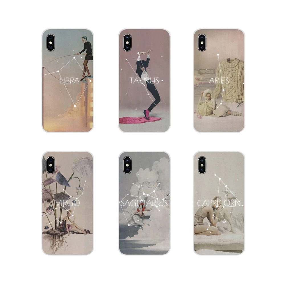 

For Xiaomi Redmi Note 6A MI8 Pro S2 A2 Lite Se MIx 1 Max 2 3 For Oneplus 3 6T Art Signs Zodiac Accessories Phone Cases Covers