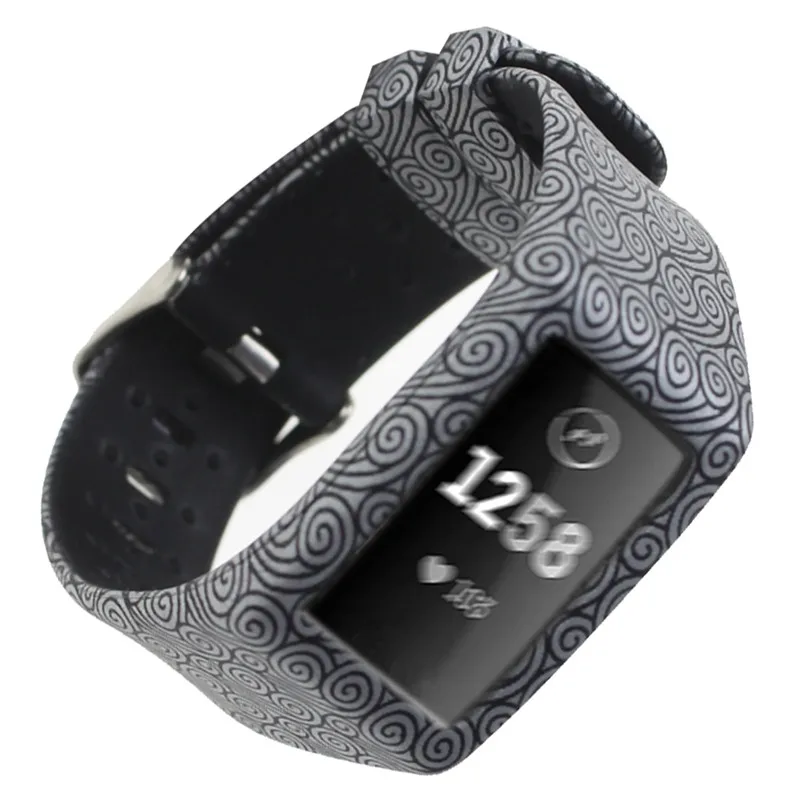 

Silicone Adjustable For Fitbit Charge 3 Bands Smart Watch Sport Strap Printed Bands with Buckle Small Large Wristbands 10.15
