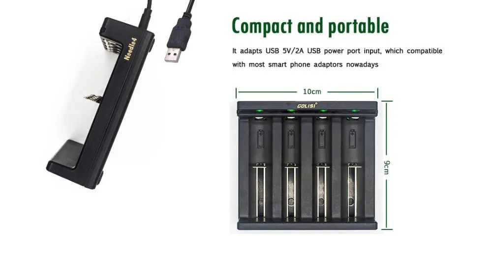Golisi Needle 4 Smart USB Charger-1
