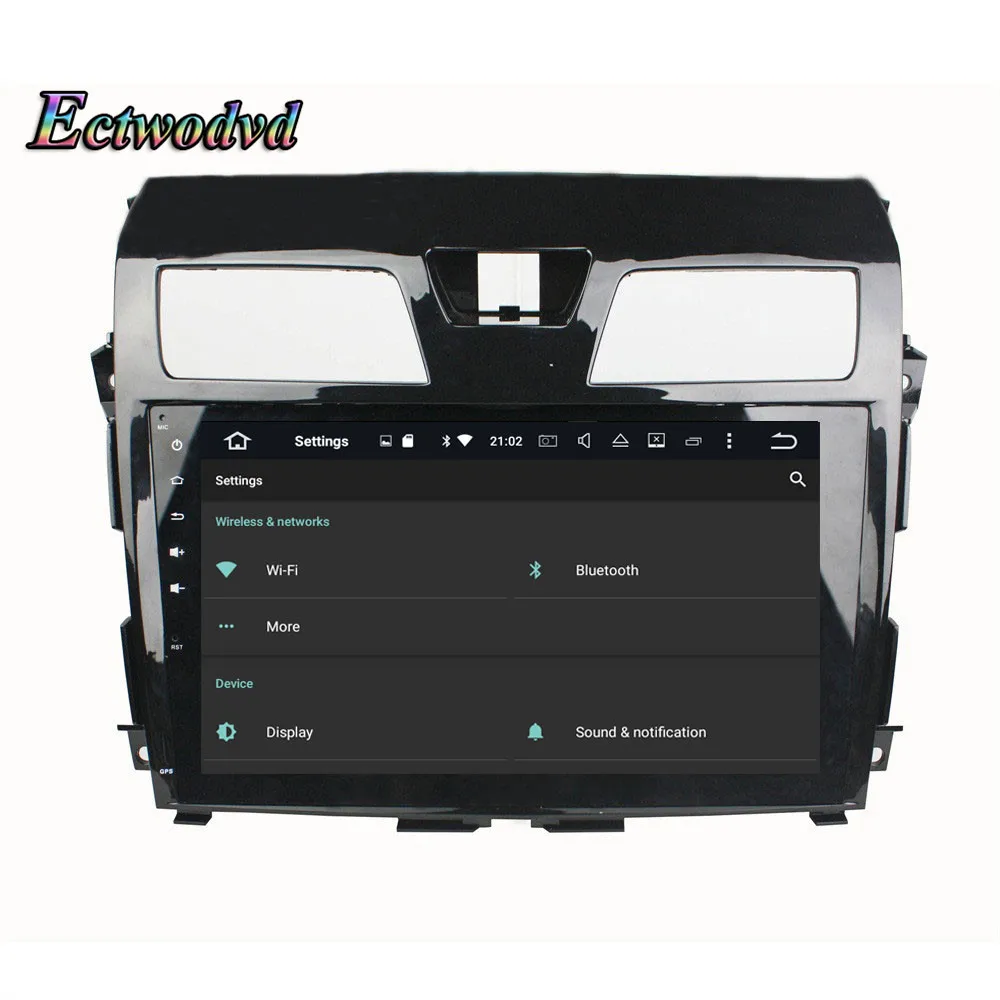 Perfect Ectwodvd Octa Core 4G RAM 64G ROM Android 9.0 Car Multimedia DVD Player GPS HeadUnit for Nissan Tenna 2013 2014 2015 14