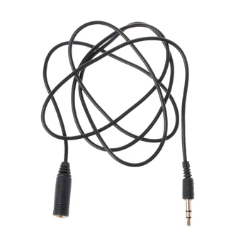 

Audio Extension Line 3.5mm Male To Female 3-Pole Jack Plug Stereo Audio Aux Extension Cable Cord 1m Epitaxial Computer Component