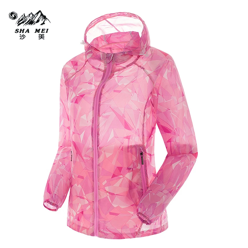 

2017 Men's Women'sOutdoor Hiking Camping Trekking Running Sport Coats Summer Quick Dry Anti-UV Ultralight Jackets