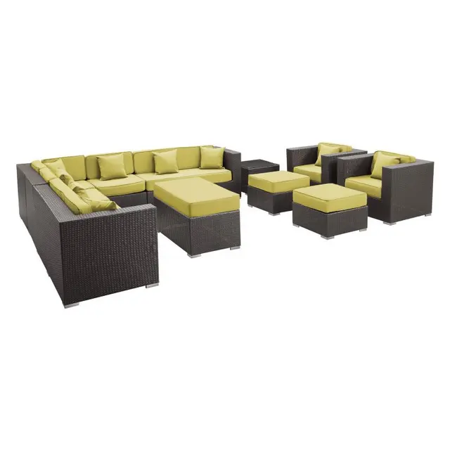 Large Set Rattan Lounge Sofa Poolside Used Outdoor Furniture In Large Set Rattan Lounge Sofa Poolside Used Outdoor Furniture
