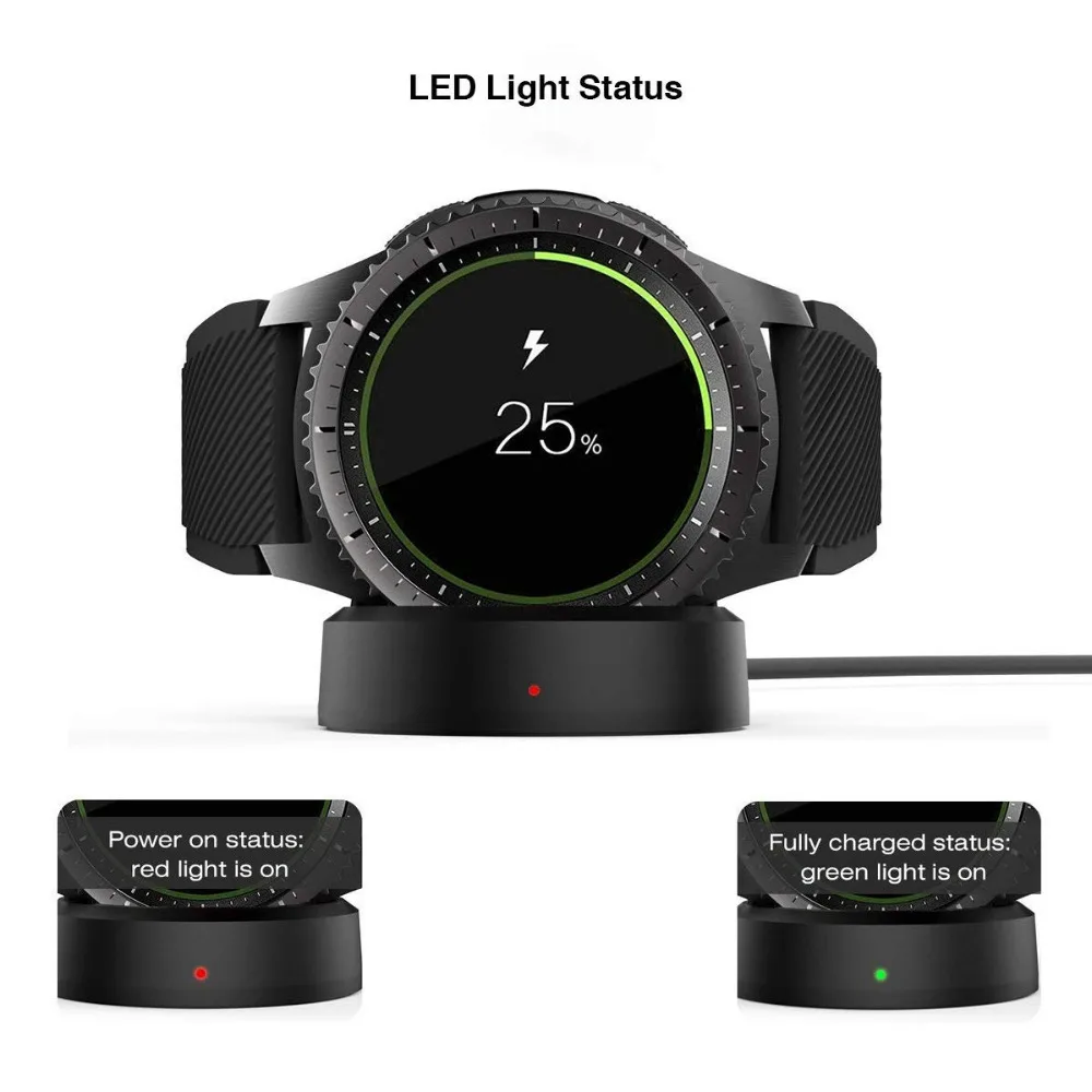 Gear S2 Charger Wireless Charging Dock for Samsung Gear S3 (1)