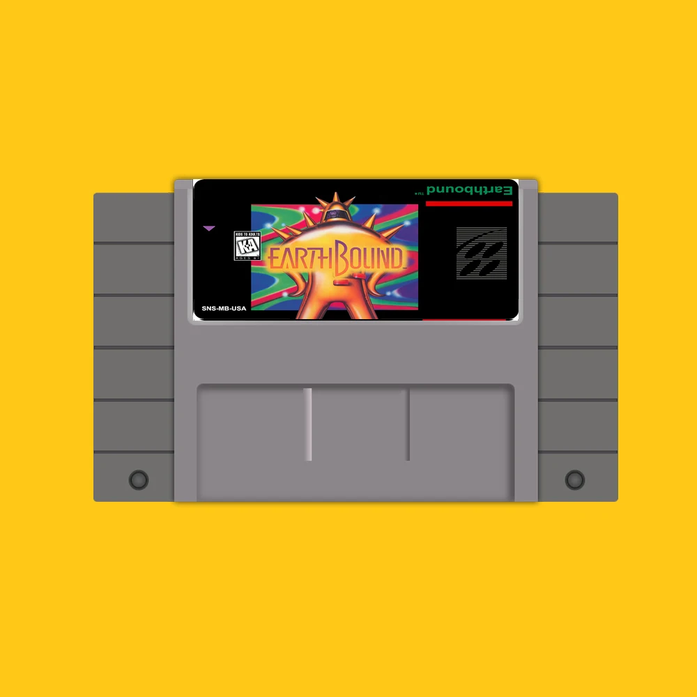 

Save File 46 Pin 16 Bit NTSC Game Cartridge - Earthbound