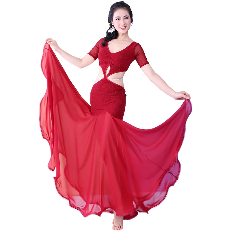 

Bellydance oriental Belly Indian eastern baladi saidi swing robe dance dancing costumes clothes bra belt skirt dress wear 3641