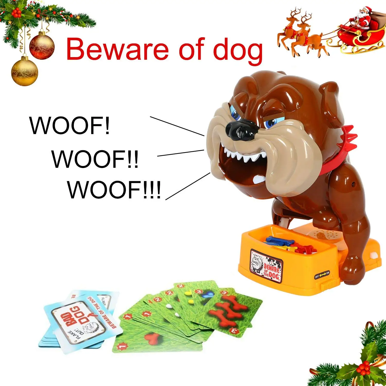 Остерегайтесь лай собаки Новинка игрушка для розыгрыша смешной подарок Настольная игра для детей/Семья Вечерние