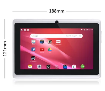 

colorful kids Tablet PC Allwinner A33 Quad-Core 7inch A88S Android 5.1 1GB/8GB HDI 1024x 600 WIFI Bluetooth