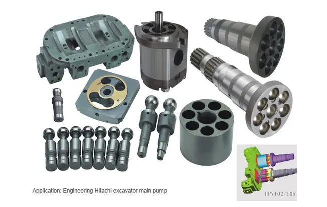 Repair kit HITACHI excavator main pump HPV050 spare parts cylinder block pump parts Repair kit HITACHI excavator main pump HPV050 spare parts cylinder block pump parts