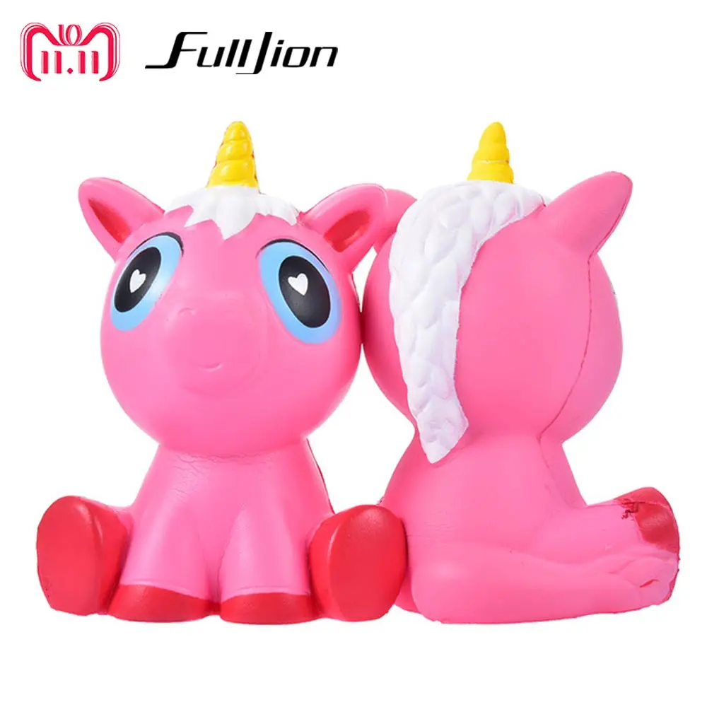 Fulljion Squishy Unicorn Toys Funny Novelty Gag Toys Stress Relief