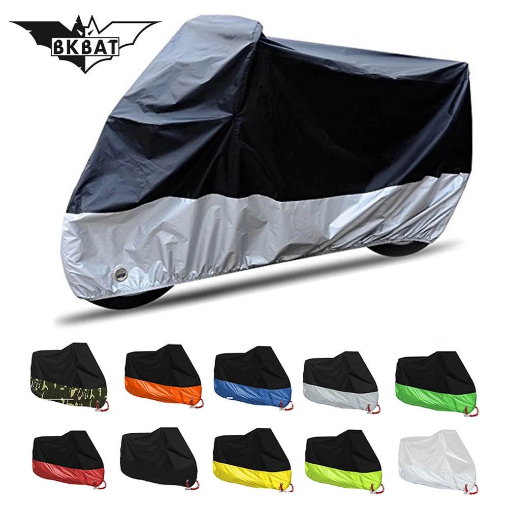 En Ligne 2019 moto couvre imperméable UV protecteur pluie couverture Protection étui anti poussière pour moto couverture tissu moto tente
