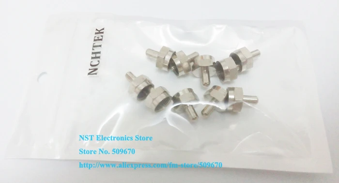 

NCHTEK Coax Cable & Satellite TV 75 Ohm F-Type Connector Terminator End Cap/ Free Shipping/25PCS
