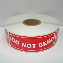 5000 шт./лот 76x25 мм не сгибаются, клейкая наклейка/отправная этикетка, артикул DN11