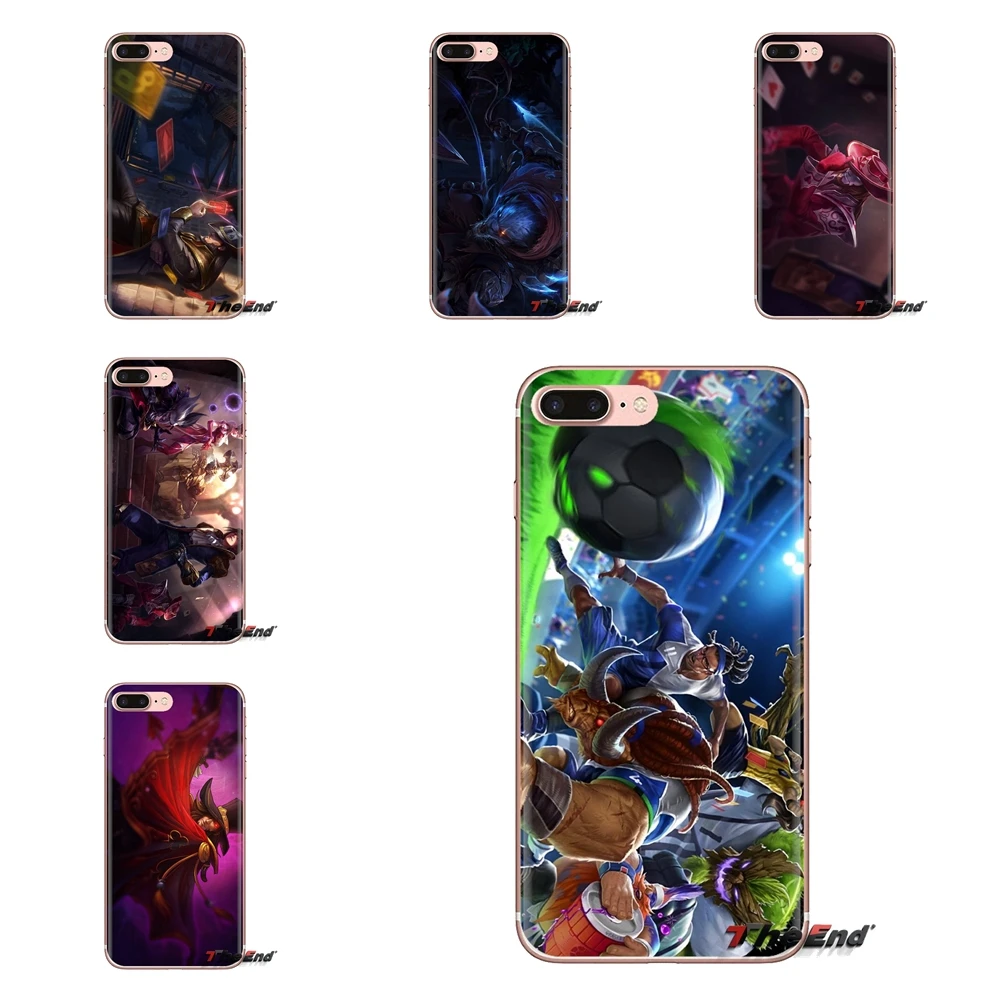 For HTC One U11 U12 X9 M7 M8 A9 M9 M10 E9 Plus Desire 630 530 626 628 816 820 830 Phone Cover Rengar Twisted Fate Cosplay Guides |