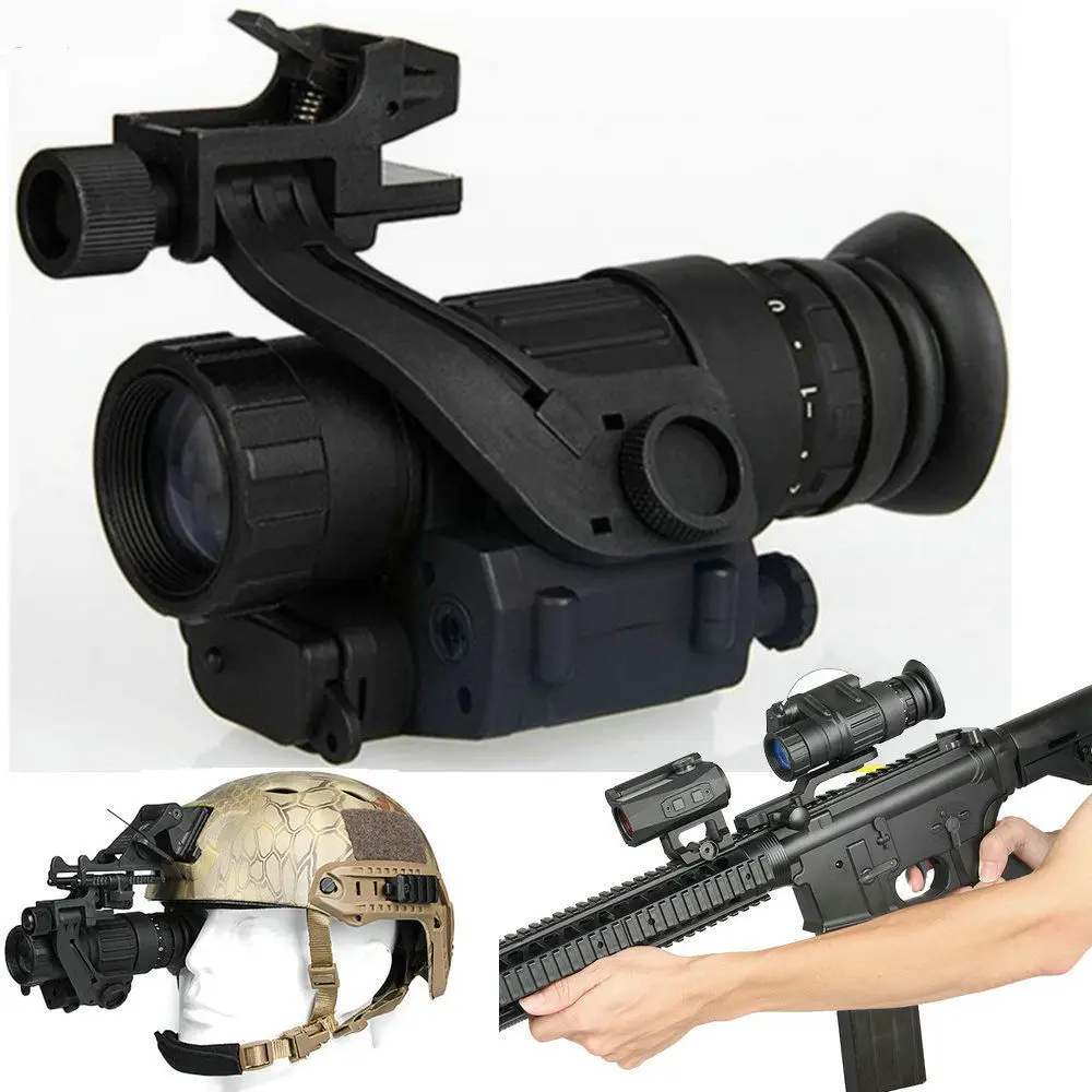للرؤية الليلية بندقية Riflescope أحادي جهاز PVS-14 نظارات الرؤية الليلية الرقمية IR الصيد تريل تلسكوب ل بندقية نطاقات خوذة للرؤية الليلية بندقية Riflescope أحادي جهاز PVS-14 نظارات الرؤية الليلية الرقمية IR الصيد تريل تلسكوب ل بندقية نطاقات خوذة