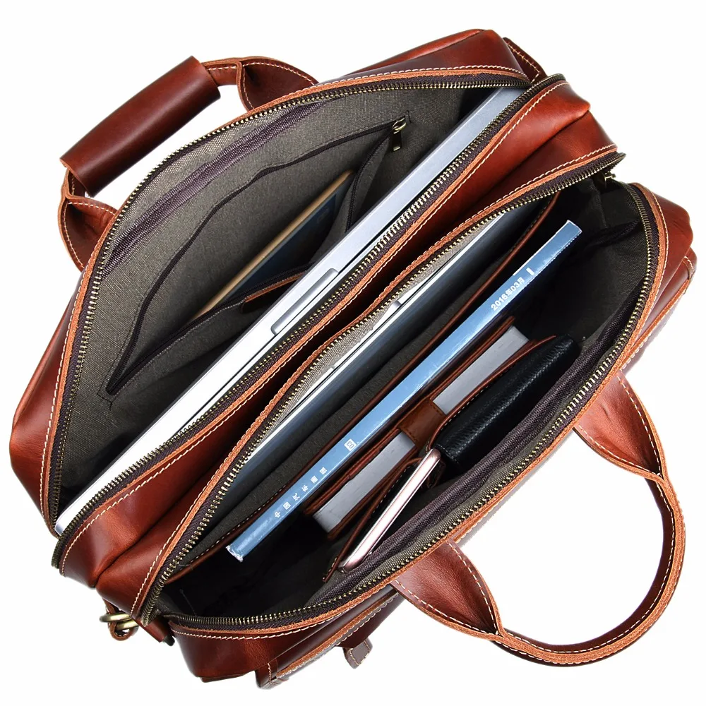 Август Пояса из натуральной кожи Портфели Сумочка для Для мужчин в сумка Многофункциональный кожаная сумка для ноутбука Классический