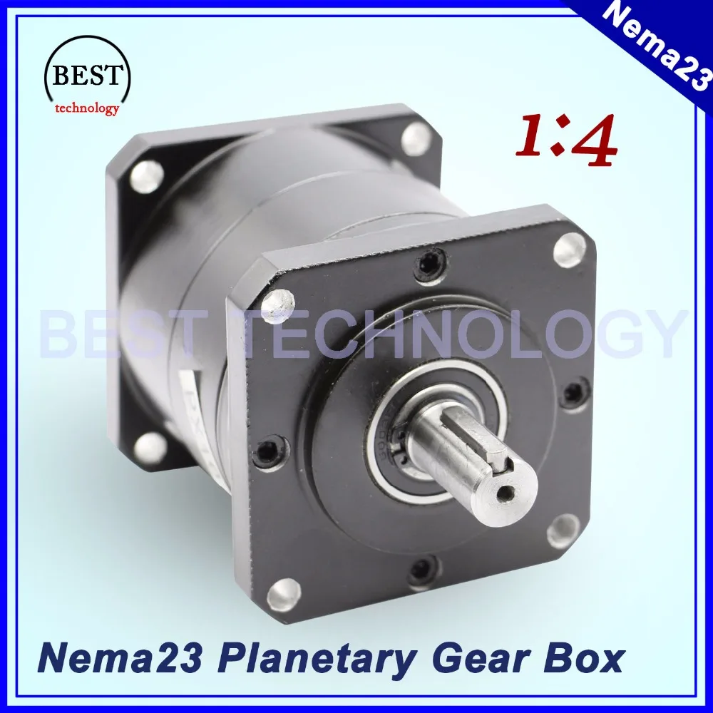 Nema23 Motor коэффициент планетарной редукции 1:4 планетарный редуктор 57 мм скорости