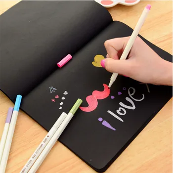 

Hot Sketchbook Diary drawing A6 A5 B5 black notebook paper 27 sheets soft copybook Sketch book Creative School Supplies gift