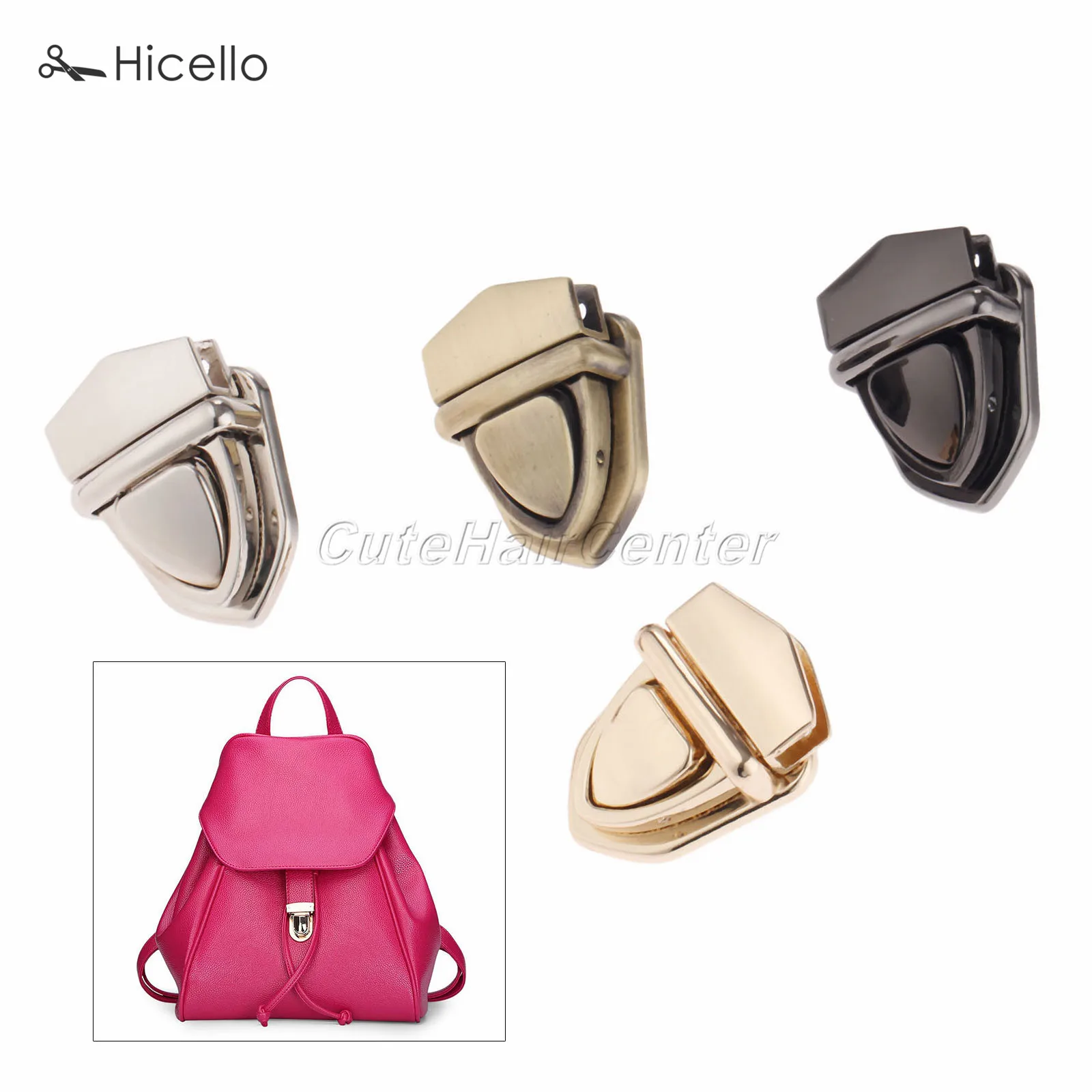 Bag Locks Snap Clasps Buckle Duck Tongue Luggages Lock Hardware Accessories