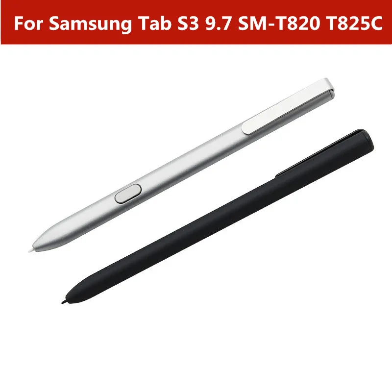 

For Samsung S3 T820 T825C Black/Sliver stylus capacitive Touch Screen pen For Samsung Galaxy Tab S3 9.7 SM-T820 T825C S Pen