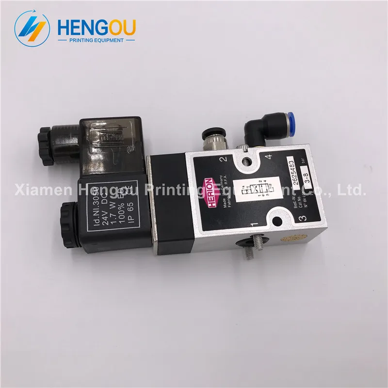 

5 Pieces 61.184.1051 98.184.1051 Hengoucn 4/2-way valve Hengoucn SM102 CD102 SM74 SM52 Printing Press Compatible Valve