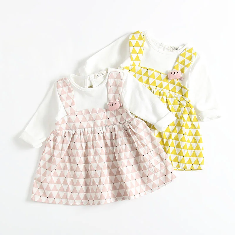 

Baby Dresses 2018 Autumn Winter Baby Girls Clothes Long Sleeve Princess Girls Dress Cute Kids Clothes RT136