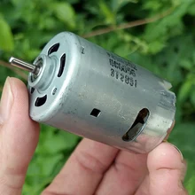 Double Ball Bearing Micro Motors DC12V-18V 15500 RPM-23800 RPM High Speed Large Torque Motor Portable Hand Drill Motor 5d90gn cg 24 high torque dc motor brush 1800 rpm to 3000 rpm speed motor dc12v 24v 90w