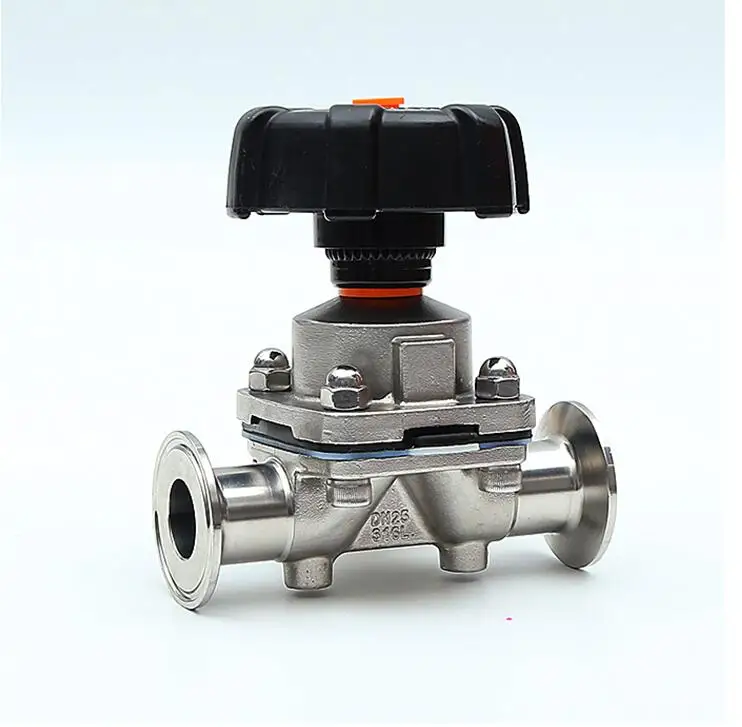 316 нержавеющая сталь медицинская и здоровье ранга мембранный клапан стерильный мембранный клапан быстрое соединение шарового клапана