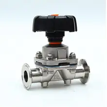 316 нержавеющая сталь медицинская и здоровье ранга мембранный клапан стерильный мембранный клапан быстрое соединение шарового клапана