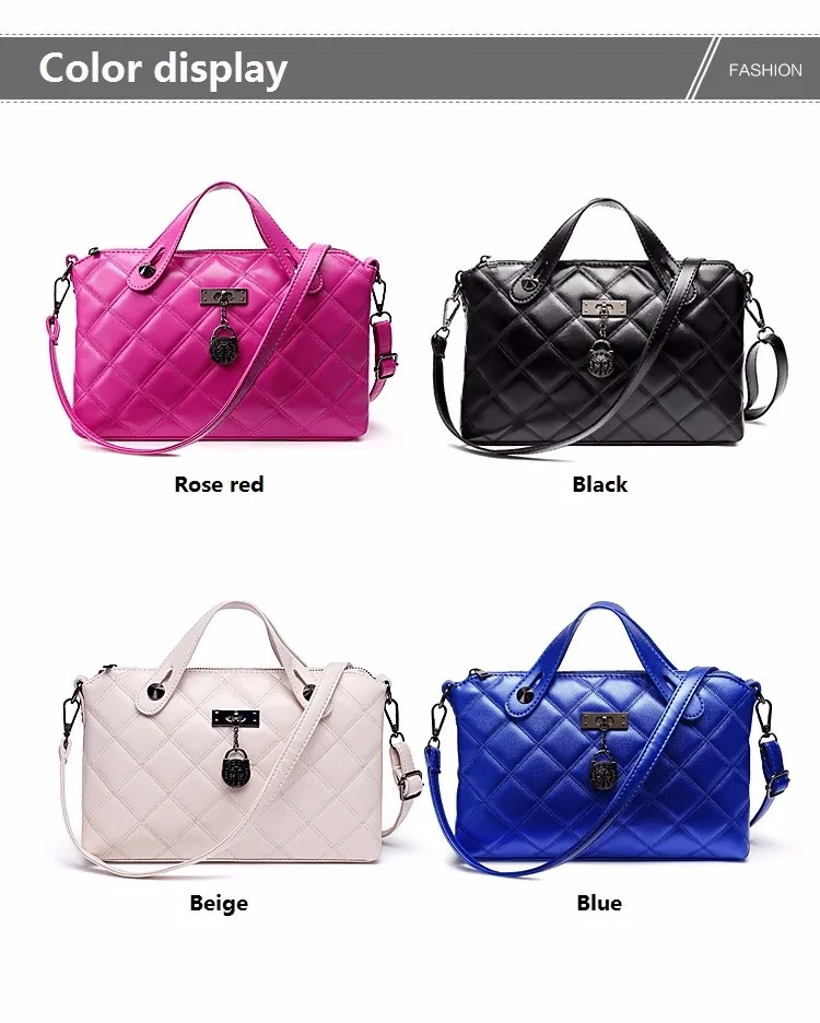 Yuhua, новые сумки, модная сумка-мессенджер, одно плечо с ромбовидной решеткой, простая трендовая женская сумка