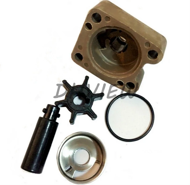 Girante Ricambio Kit Pompa Acqua Fuoribordo Tohatsu - Girante E Guarnizioni Per Motori 2 Tempi M40D M50D - Foto 9