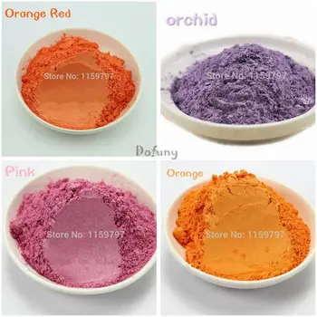 

(10colors/lot) Free choose Pearlescent powder,pearl/mica effect pigment, DIY eyeshadow makeup powder,nail polish toner