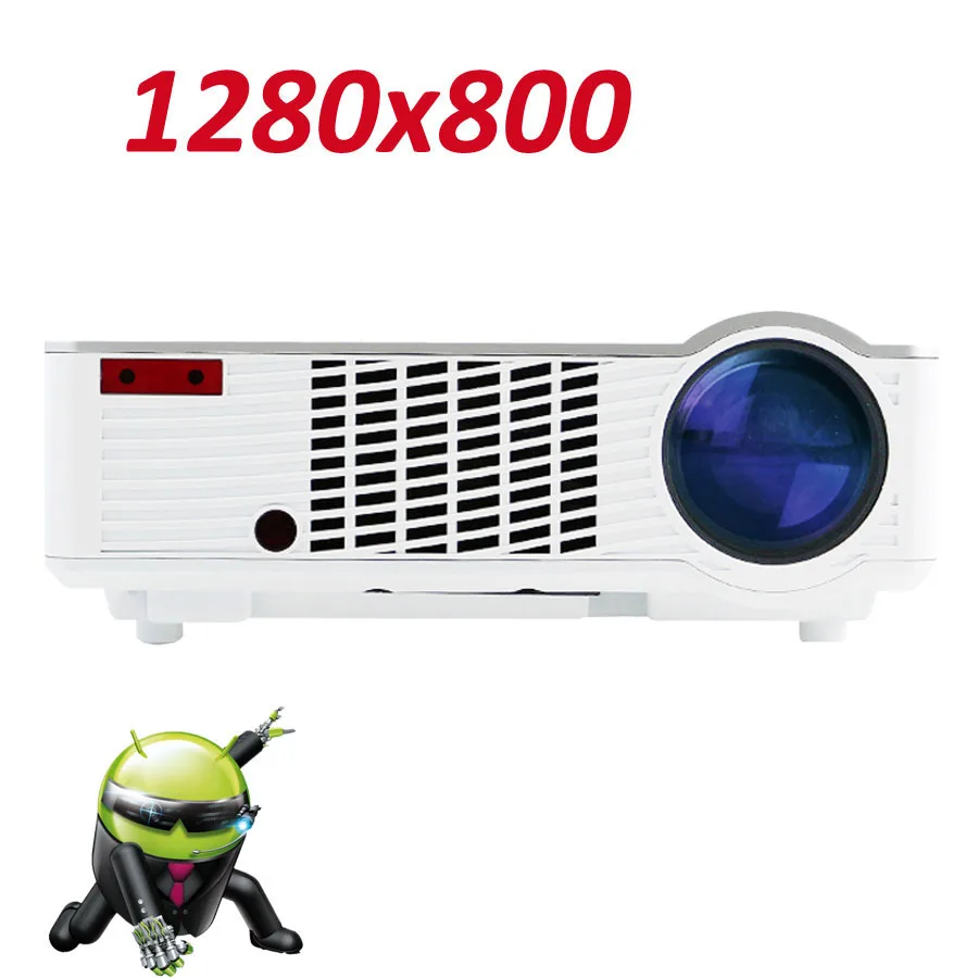 

3000 lumens 1280*800 led projector high performance but portable design excellent in home theater