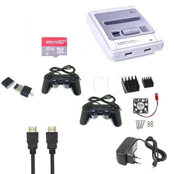 

Retroflag SUPERPi CASE-J NESPi Case with Game Controller+5V 3A power+ coolling fan+heatsink for Raspberry Pi 3B Plus (3B+)/3B