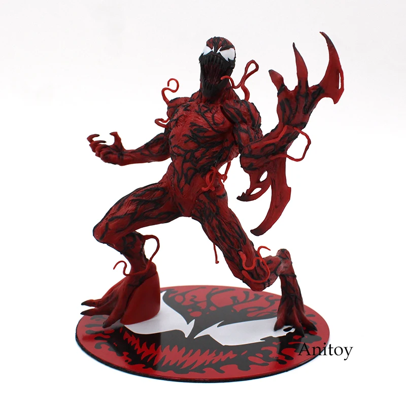 Удивительный Человек-паук Venom Carnage ARTFX+ Статуя 1/10 масштаб предварительно окрашенная фигурка Модель Набор 17 см