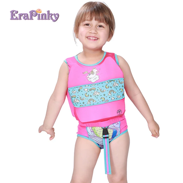 Unicorn Swim Vest Mermaid Swimsuit Girls Kids Life Vest Baby Life