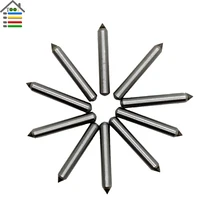 New 10pc/set Carbide Engraver Engraving Tips Nozzle Drill Bit For Electric Carving Pen Metal Wood PVC Plastic Glass Leather