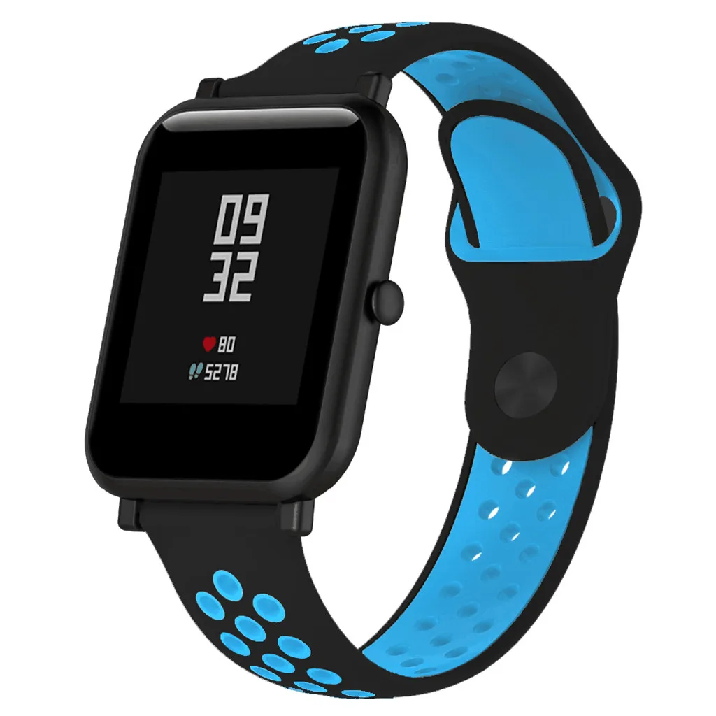 Браслет на запястье для Huami Amazfit Bip Youth Lite Смарт-часы легкий заменить для мужчин t Band Роскошные для женщин мужчин проветривать 19Je21