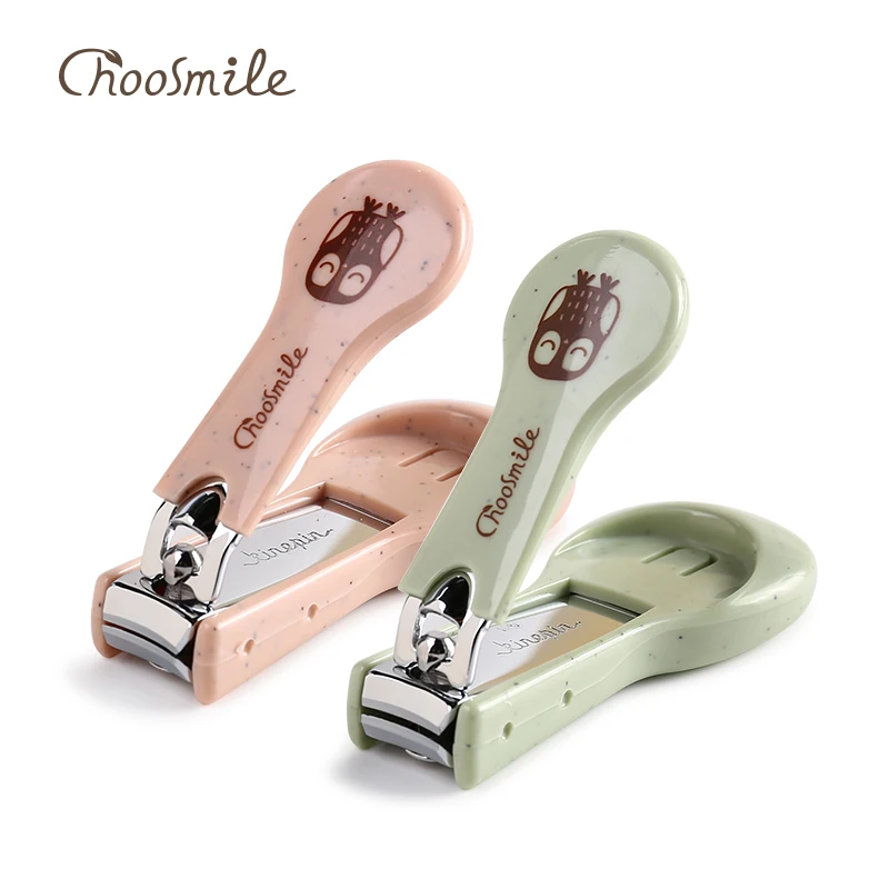 

Choosmile Cute Nail Clipper Cutter High Quality Nail Clippers Manicure Trimmer with Nail File and Catcher Catches Nail Clippings