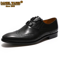 MENS LUXURY LEATHER SHOES LACE UP OFFICE BUSINESS WORK SHOES BLACK FORMAL BROGUE POINTED TOE OXFORDS WEDDING SHOES MEN FOR 2019 MENS LUXURY LEATHER SHOES LACE UP OFFICE BUSINESS WORK SHOES BLACK FORMAL BROGUE POINTED TOE OXFORDS WEDDING SHOES MEN FOR 2019