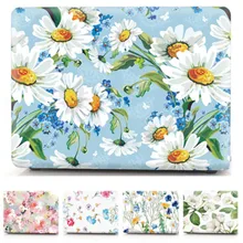 Для Macbook Pro 13 цветочный чехол матовые просвечивающие для ноутбука чехол для Macbook Air 13 жесткий чехол retina для Mac Book 13 A1502 A1708