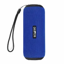 Chialstar Outdoor Portable Bluetooth Speaker V 4.1 Waterproof IPX6 Blue Fabric Wireless Sports Music Player