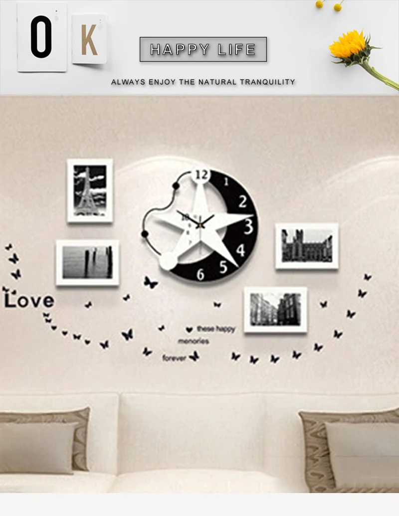  home dekor o clock kiss band clok clock on the wall vintage home decor kitchen sticker wall clocks wall clock modern design clocks for home decor wooden cuckoo clock steven universe queen (2)
