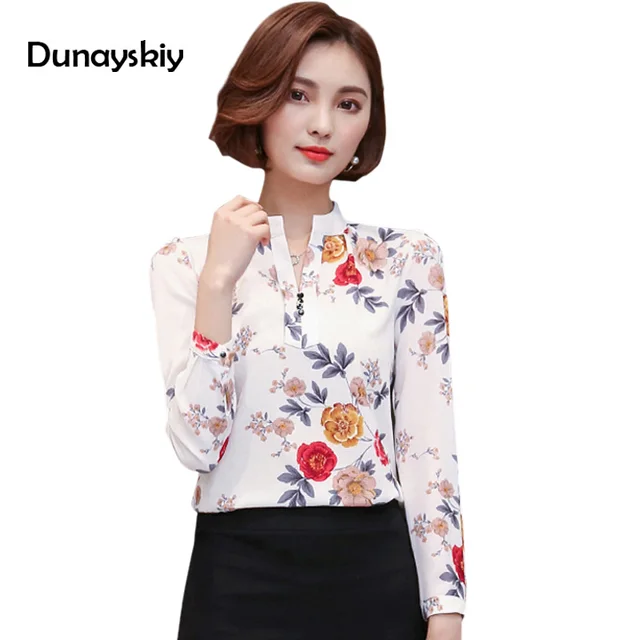 Blouse Women Tops Cheap Clothes China Chinese Style Long Sleeve Fall Fashion Woman Print Shirt