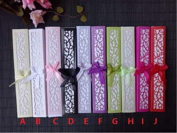 

Silk Folding Hand Fan in Elegant Laser Cut Gift Box Wedding Gifts( only gift box )