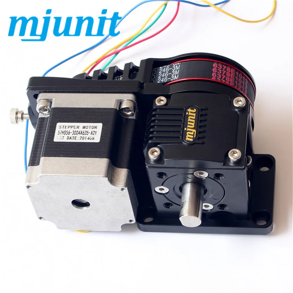 Mjunit алюминиевый сплав Линейный направляющий лазерный блок- Средний зубчатый шкив редуктор(1:3