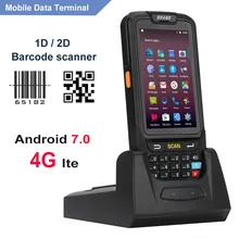 PDA Barcode scanner 1D 2D Bluetooth Android Handheld Terminal Rugged PDA Wireless Mobile 1D Bar code Scanner Data Collector