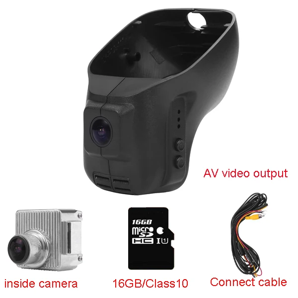 

Car Dash Cam DVR recorde for Porsche Cayenne(Year 2006-2010) with wifi support android/ios/with hd 1080P 170 degree AV out cable