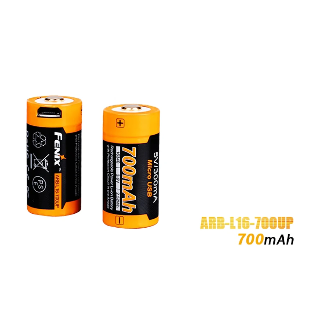 

1 pcs Fenix ARB-L16-700UP USB Rechargeable 700mAh
